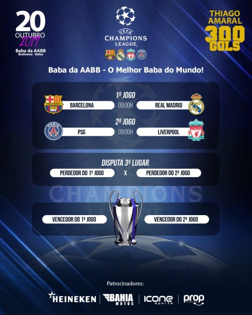 Tabela Champions League 1 – Tenis Clube