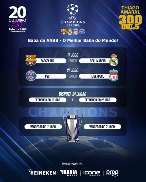 COMEÇOU O CAMPEONATO DA CHAMPIONS LEAGUE 3x3